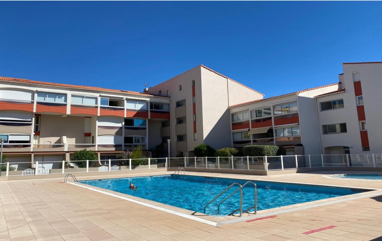 Argeles Plage Studio Piscine Park. Privatif Dans Res. Securisee Экстерьер фото